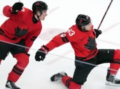 Avaliações e perguntas sobre a vitória do Canadá no hóquei olímpico contra a República Tcheca