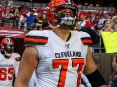 Longtime Browns OL Wyatt Teller não retornará em 2026