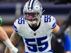 Cowboys dispensam LB Logan Wilson e economizam US$ 6,5 milhões em teto salarial