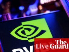 A Nvidia não consegue impressionar os investidores com resultados de grande sucesso à medida que a adoção da IA dispara – negócios ao vivo | Negócios