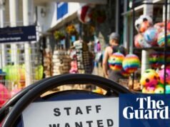 Vagas de emprego no Reino Unido ‘caem para o nível mais baixo desde a pandemia’ | Estatísticas de desemprego e emprego no Reino Unido