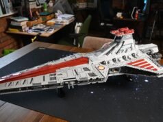 O Republic Strike Cruiser da classe Star Wars Venator é o melhor UCS que existe