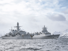 A aliança da NATO está a enviar navios de guerra e caças para o Ártico