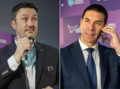 Celebração dos deputados de Javier Miele após as eleições municipais em Mendoza Política El Intransigente