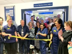 A enfermeira de avaliação aguda há mais tempo no serviço do Trust está abrindo uma nova unidade