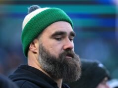 A lenda dos Eagles, Jason Kelce, fez a declaração óbvia de AJ Brown