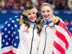 Amber Glenn e Alyssa Liu enviaram mensagem para Taylor Swift após o vídeo