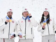 A equipe dos EUA fez história nas Olimpíadas de Inverno após a conquista da medalha de ouro no sábado