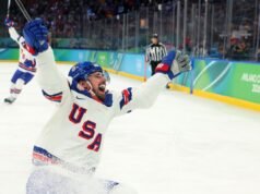 Quantos jogadores de hóquei masculino dos EUA ganharam o ouro olímpico?