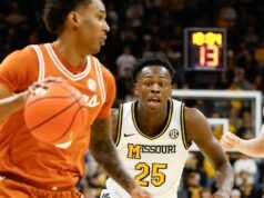 Mizzou perdeu na derrota por 85-68 para o Texas