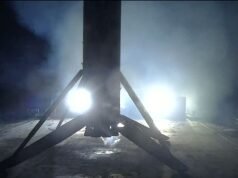 Foguete Falcon 9 da SpaceX pousa nas Bahamas pela segunda vez