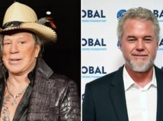 Mickey Rourke afirmou que Eric Dane foi hospitalizado dias antes de sua morte