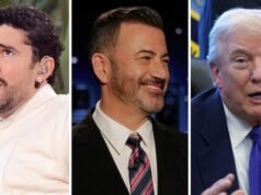 Jimmy Kimmel defende Bad Bunny contra a queda de Trump no Super Bowl