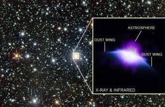 Telescópio espacial da NASA obtém a primeira imagem nítida de raios X de uma estrela semelhante ao Sol soprando bolhas