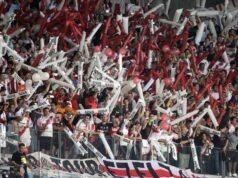 Jóia do Rio Gallardo somando minutos contra o Argentinos Juniors River Plate El Intransigent