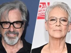 Jamie Lee Curtis presta homenagem ao ex Robert Carradine