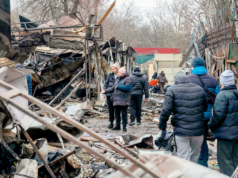 Rússia disparou outra barragem contra a Ucrânia