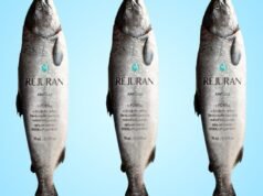 A última moda em cuidados com a pele do Healthy Wild West é o esperma de salmão