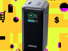 O Prime Power Bank da Anker pode carregar rapidamente três dispositivos e custa US$ 80