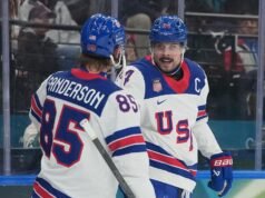 A equipe dos EUA ficou invicta na fase de grupos após uma vitória sobre a Alemanha