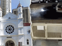 Vídeo mostra caminhão entrando na sinagoga de Brisbane sob suspeita de crime de ódio