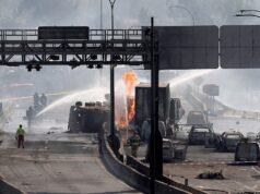 Fotos mostram devastação após explosão mortal de caminhão no Chile