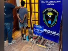 Chingo caiu: o fim da série de roubos que assola Anatuya