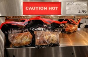 Costco processou por suposto risco de salmonela em frango assado de US$ 5