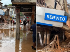 Fortes chuvas no Brasil causaram a morte de 20 pessoas e o desaparecimento de dezenas
