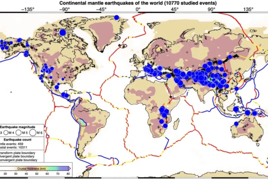 Cientistas acabaram de mapear terremotos misteriosos nas profundezas da Terra