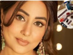 Iftar balanceado de Hina Khan para energia e controle de parcela