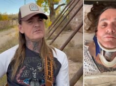 O cantor country J.D. Graham quebra o pescoço em um grave acidente de trailer