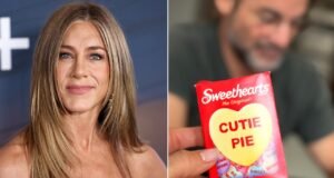 Jennifer Aniston compartilha um momento do Dia dos Namorados com o namorado Jim Curtis