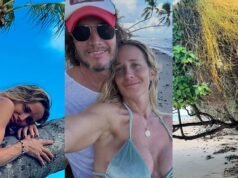 Julieta Prandi deslumbra de biquíni aos 44 anos e dita tendência no Brasil