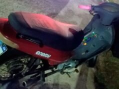 Sem tolerância ao barulho: uma motocicleta foi sequestrada após uma noite de revolução em Anatuya