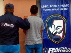 Prenderam um criminoso com antecedentes de assalto a um estabelecimento comercial em Termas