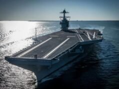 USS Gerald R Ford enviado para o Oriente Médio devido ao aumento das tensões com o Irã
