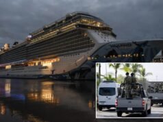 Operadoras de cruzeiros evitarão portos mexicanos devido à violência do cartel