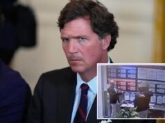 Tucker Carlson foi visto posando para fotos com funcionários do aeroporto israelense no suposto vídeo viral de ‘detenção’