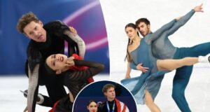 A seleção francesa venceu o americano Madison Chock, Evan Bates, nas Olimpíadas de 2026