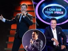 Donny Osmond processa por negligência depois que baile de concerto supostamente causou ferimentos nos olhos