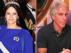 A princesa sueca Sofia fala sobre Jeffrey Epstein pela primeira vez