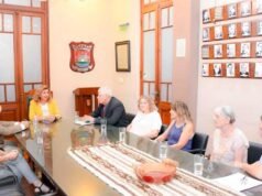 O prefeito Fuentes recebeu os diretores da Casa d’Italia