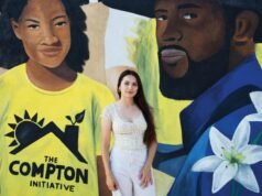 Wash entrevistou o muralista de Compton, Mel DePaz, em “Artists in Space”.