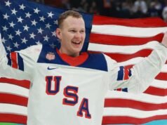 O uso de IA pela Casa Branca coloca palavras na boca da estrela olímpica do hóquei americano