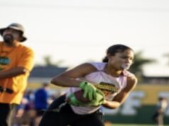 O futebol feminino está encontrando lugar nas competições de viagens