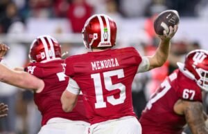 Klint Kubiak: Fernando Mendoza tem um futuro brilhante, estou ansioso para conhecê-lo