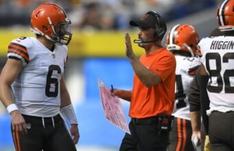 Baker Mayfield minimiza a briga com o rival da nova divisão Kevin Stefanski