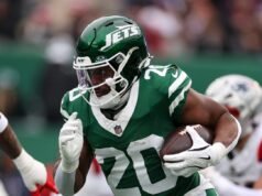 Jets RB Breece Hall pode receber etiqueta de transferência