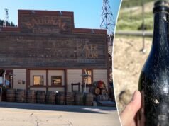 Especialistas sugerem que uma garrafa de Utah de 150 anos pode conter cidra de maçã, o que surpreende a todos.